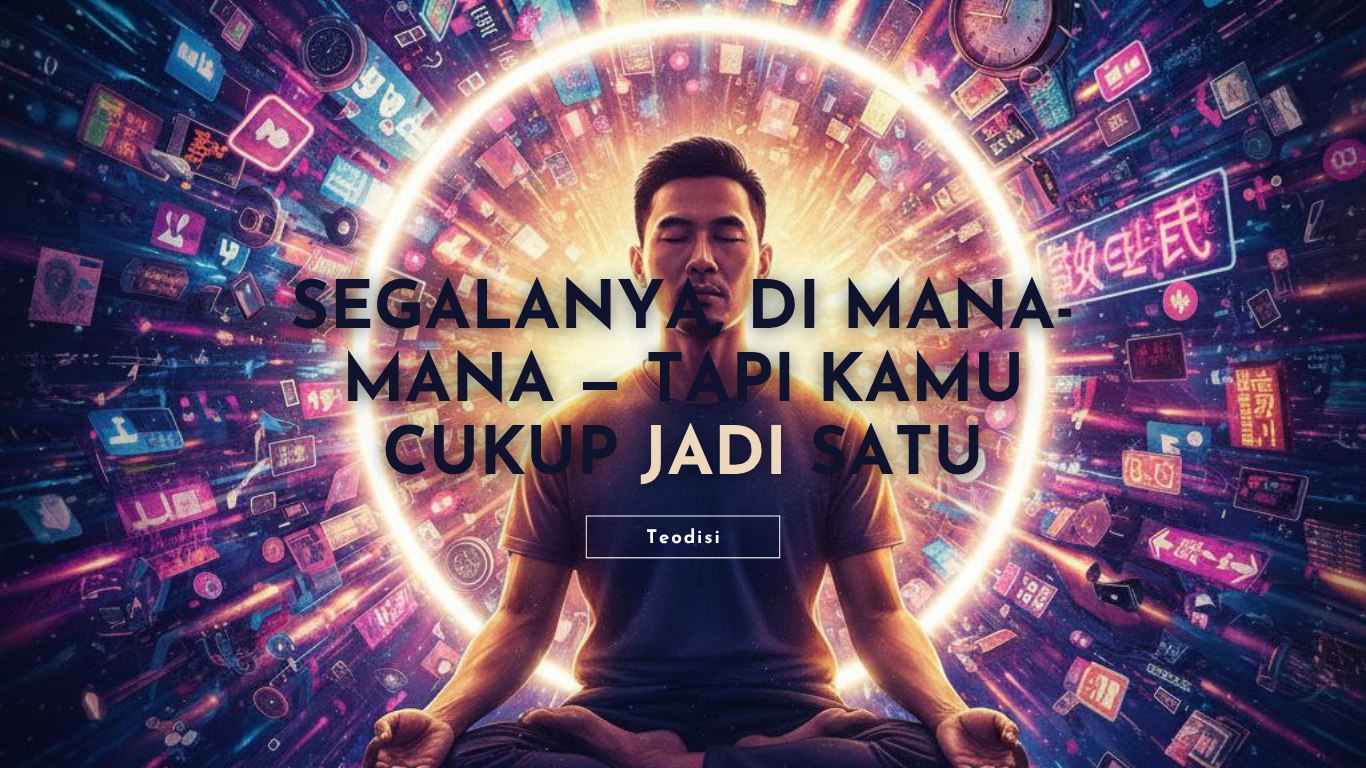 SEGALANYA DIMANA-MANA TAPI KAMU CUKUP JADI SATU