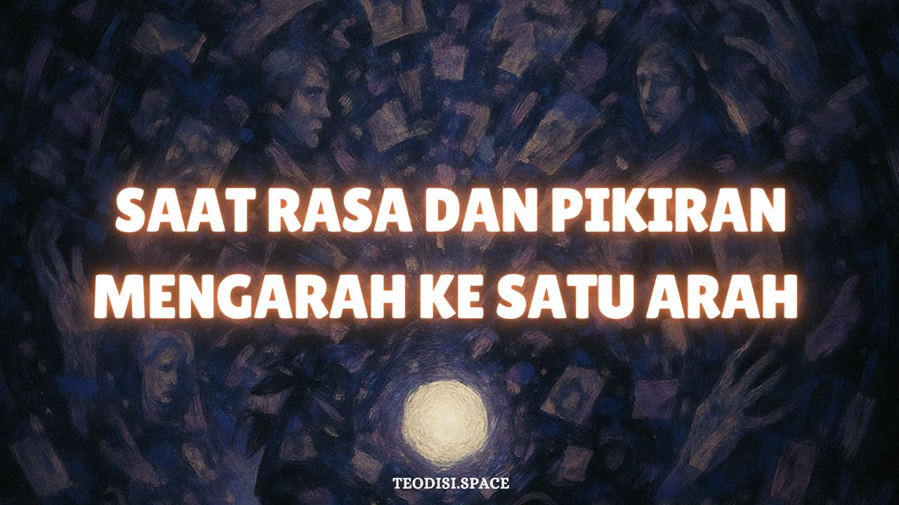 Saat Rasa dan Pikiran Mengarah ke Satu Arah (Rekonsiliasi Emosi)